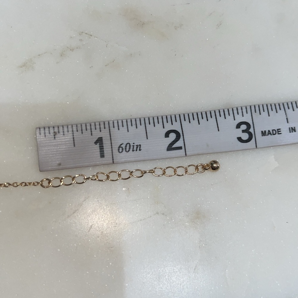 Charming Charlie gold chain with gold rainbow pendant 16” necklace - Picture 10 of 10